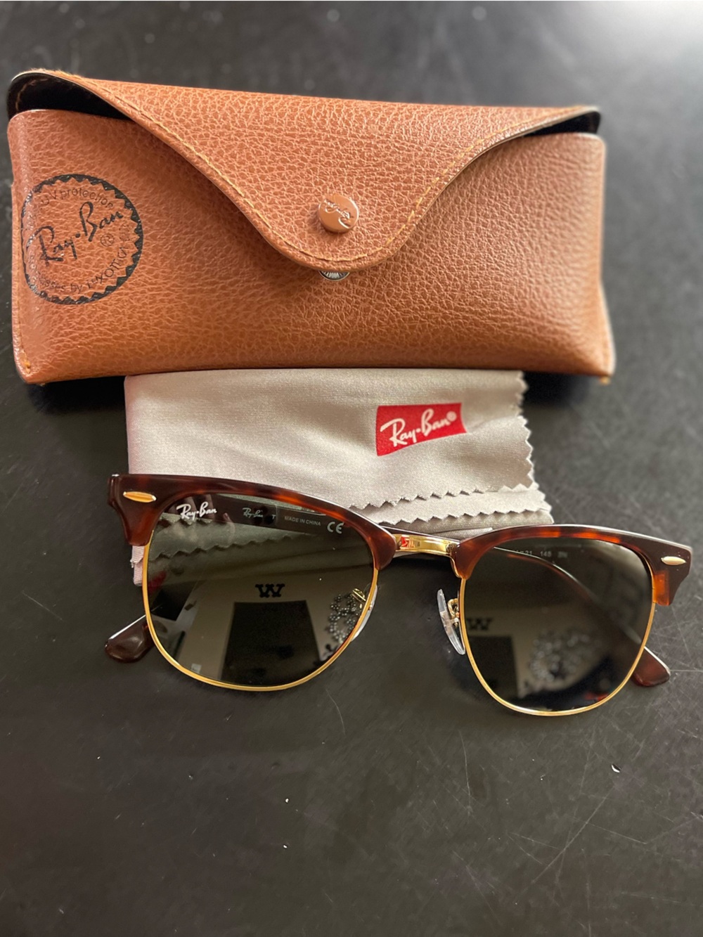 Ray-Ban Clubmaster 3016 Sunglasses - Picture 1 of 3